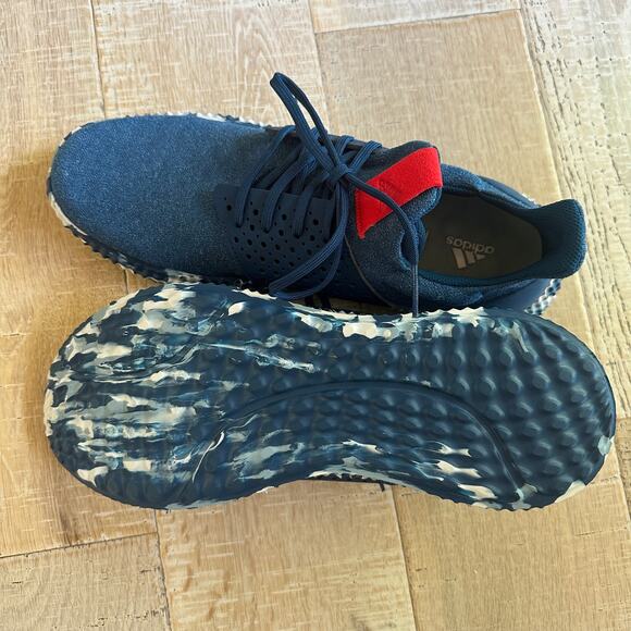 ADIDAS | Mens Athletics 24/7 Training Shoe Size 11.5 Blue Sneaker Tennis Shoe - Picture 3 of 10